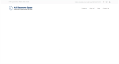 Desktop Screenshot of allseasonsspas.com